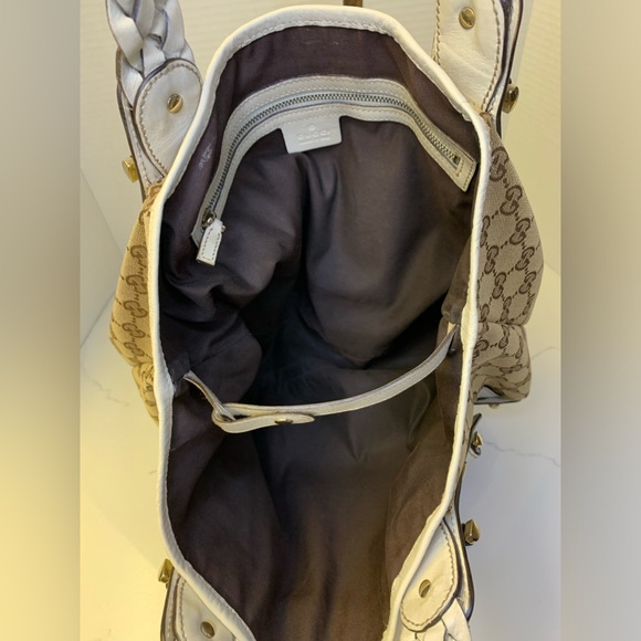 Gucci Monogram Horsebit Pelham Hobo Bag - Picture 5 of 12